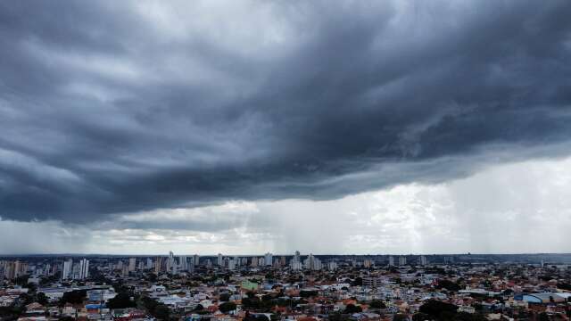 Campo Grande e 69 munic&iacute;pios t&ecirc;m alerta de tempestade entre domingo e segunda