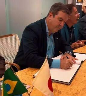 Em S&atilde;o Paulo, Riedel participa de palestra sobre mercado asi&aacute;tico