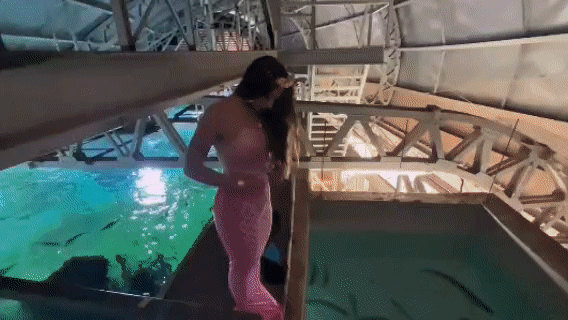 Qualquer um pode ser sereia? Giuliana revela como virou atra&ccedil;&atilde;o