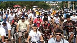 Passeio Cicl&iacute;stico pela Paz une pedalada e sorteio de bicicleta neste domingo