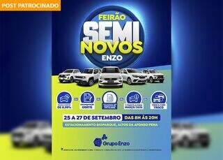 Maior feirão de seminovos da Capital está de volta! Feirão Seminovos Enzo