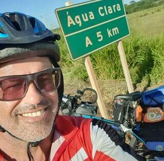 Aos 62 anos, policial encara 26 dias de bike para chegar a Ubatuba 