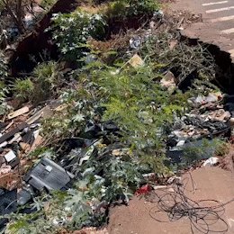 Ap&oacute;s negativa do PAC, prefeitura prepara obra emergencial para conter eros&atilde;o