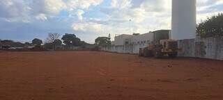 Empresa inicia obra de f&oacute;rum atr&aacute;s da Casa da Mulher Brasileira na Capital