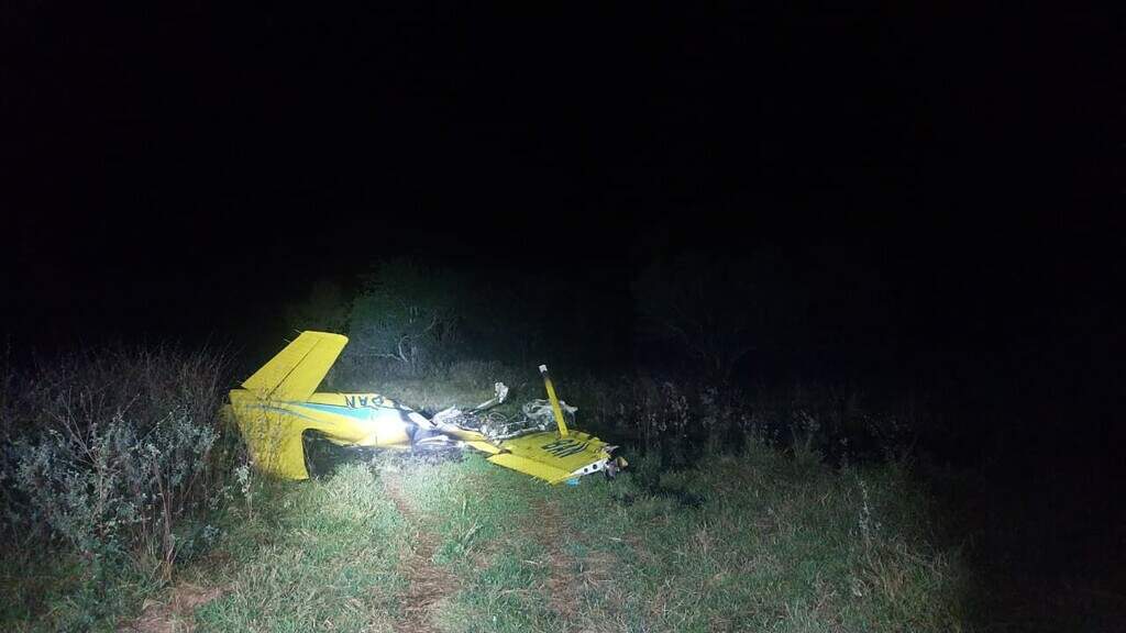 Cenipa investiga queda de avião com 4 mortes no Pantanal nessa quinta