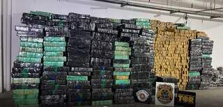 Maior apreens&atilde;o de maconha do ano em SP saiu de Campo Grande em carga de gesso