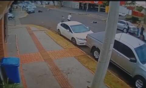 Menino de 7 anos &eacute; atropelado e arrastado por moto na Avenida Bom Pastor