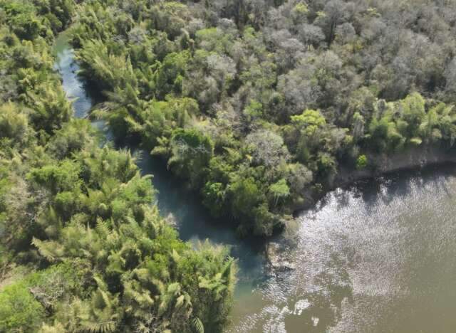PMA usa drone para monitorar Rio da Prata e impactos da seca
