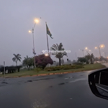Sob novo alerta de tempestade, MS tem chuva come&ccedil;ando pela fronteira