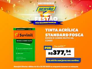 Fest&atilde;o das Grandes Marcas: Sert&atilde;o celebra anivers&aacute;rio de 46 anos