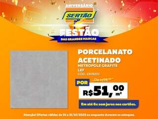 Fest&atilde;o das Grandes Marcas: Sert&atilde;o celebra anivers&aacute;rio de 46 anos