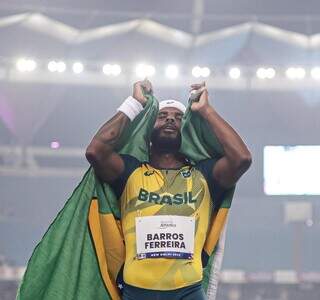 Com p&oacute;dios de atletas de MS, Brasil assume lideran&ccedil;a no Mundial Paral&iacute;mpico