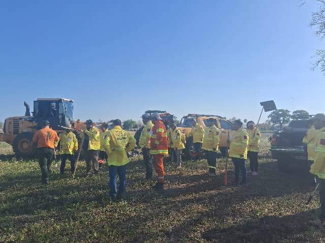 Treinamento integra brigadas pantaneiras ao Sistema de Comando de Incidentes