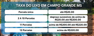 Taxa de lixo sobe para at&eacute; R$ 220 e poder&aacute; ser paga em 12 parcelas