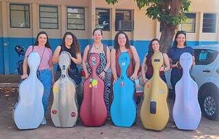 Turn&ecirc; de mulheres no violoncelo come&ccedil;a nesta quarta no interior de MS