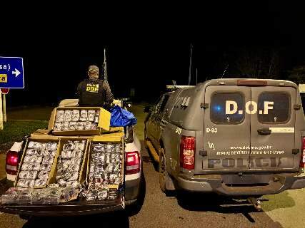 Paraguaia &eacute; presa com haxixe escondido em carga de materiais hospitalares