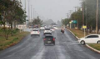 C&eacute;u carregado e chuva retornam &agrave; Capital, derrubando a temperatura em 4&deg;C