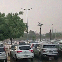 Chuva volta &agrave; Capital e derruba temperatura em 4&deg;C
