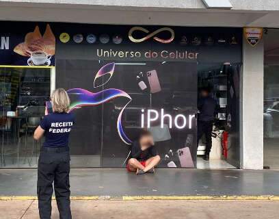 Opera&ccedil;&atilde;o contra esquema de contrabando apreendeu R$ 400 mil em celulares