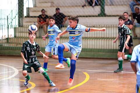 Goleadas marcam rodada da 33&ordf; Copa Pelezinho de Futsal em Campo Grande