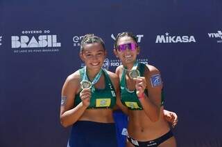 Atleta de MS conquista 2&ordm; t&iacute;tulo do ano no circuito de V&ocirc;lei de Praia Sub-21