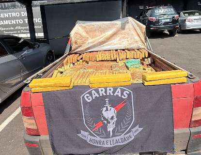 Jovem &eacute; preso com quase 1 tonelada de maconha na Estrada da Gameleira