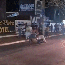 Festa de rodeio termina em pancadaria generalizada