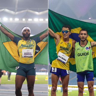 Com medalhistas de MS, Brasil &eacute; campe&atilde;o do Mundial de Paratletismo na &Iacute;ndia
