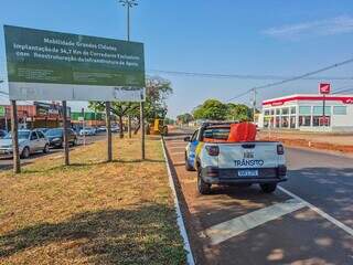 Começam obras para ligar terminais Bandeirantes e Aero Rancho Começam obras para ligar terminais Bandeirantes e Aero Rancho