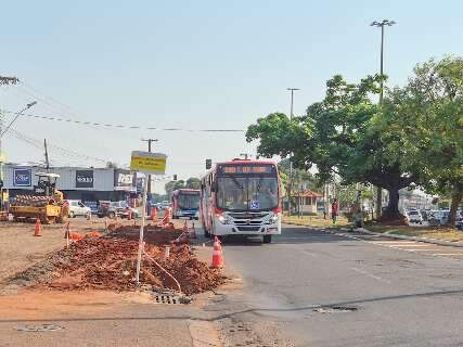 Come&ccedil;am obras para ligar terminais Bandeirantes e Aero Rancho