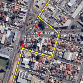 Desvio por obra no Trevo Imbirussu trava entrada de casas e causa transtornos