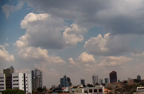 Campo Grande tem alerta para risco de chuva intensa