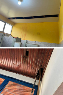 Rachaduras e infiltra&ccedil;&otilde;es colocam em risco alunos de escola rural