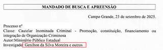 Secret&aacute;rio de Finan&ccedil;as e mais 2 s&atilde;o presos em Bonito