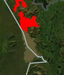 Fogo na Serra do Amolar completa 10 dias com risco de atingir comunidade