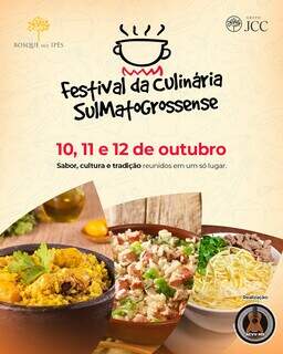 Festival celebra 48 anos de MS com sabores t&iacute;picos no Bosque