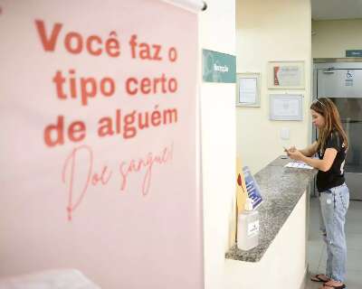 Com queda de 70% nas doa&ccedil;&otilde;es, Hemosul faz apelo por volunt&aacute;rios antes do feriado