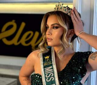 Ketlin lutou contra a timidez at&eacute; aceitar representar MS como miss