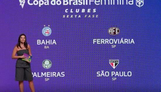 Palmeiras e S&atilde;o Paulo se enfrentam na semifinal da Copa do Brasil Feminina
