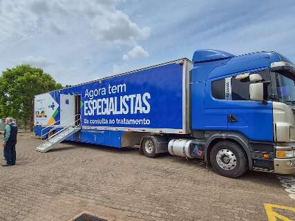 Campo Grande recebe carreta do SUS que far&aacute; 60 exames de c&acirc;ncer de mama por dia