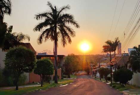 S&aacute;bado &eacute; de sol em MS, mas chegada de frente fria muda o tempo neste domingo