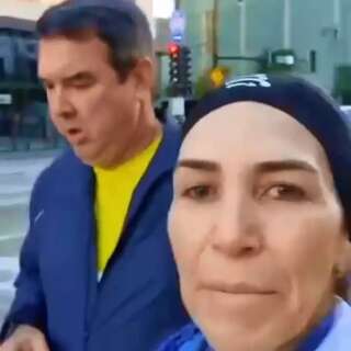 Em Chicago, Riedel treina ao lado da esposa na v&eacute;spera de maratona