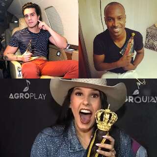 Thiaguinho, Luan Santana e Ana Castela, artistas de MS devotos de Nossa Senhora