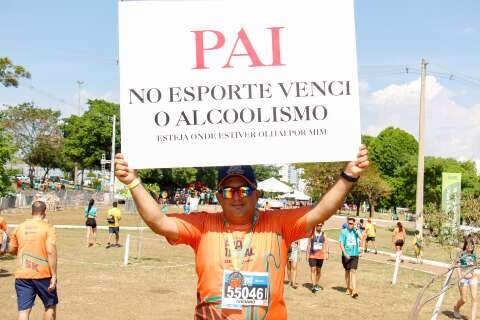 Corredor supera alcoolismo e participa pela 1&ordf; vez da Corrida do Pantanal