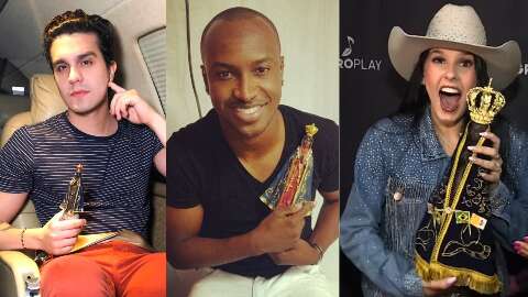 Thiaguinho, Luan Santana e Ana Castela, artistas de MS devotos de Nossa Senhora