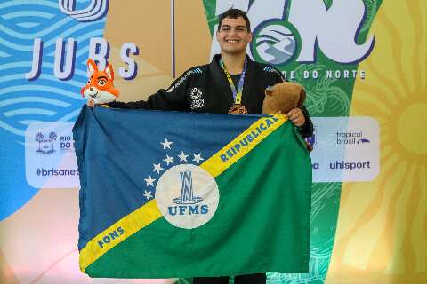 MS conquista 8 medalhas na 1&ordf; semana de Jogos Universit&aacute;rios Brasileiros