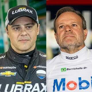 Ícones da F1 no Brasil, Massa e Barrichello disputam Stock Car em Campo Grande Ícones da F1 no Brasil, Massa e Barrichello disputam Stock Car em Campo Grande