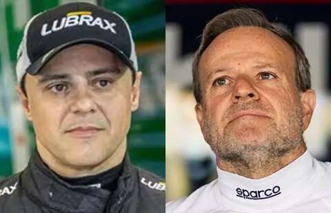 &Iacute;cones da F1 no Brasil, Massa e Barrichello disputam Stock Car em Campo Grande