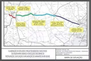 DNIT assina contrato de R$ 6,1 milh&otilde;es para projetos de duplica&ccedil;&atilde;o da BR-262