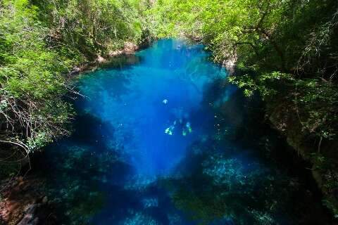 Agora &eacute; a vez da temporada verde na Lagoa Misteriosa